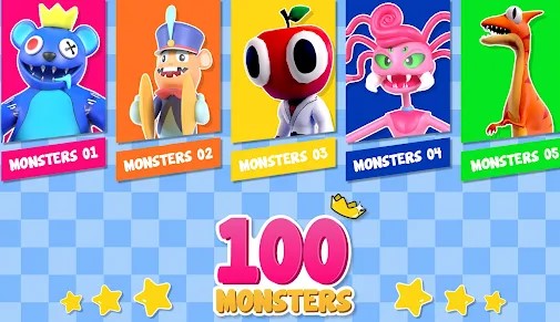 FRE- CODE-100-Monsters-Game