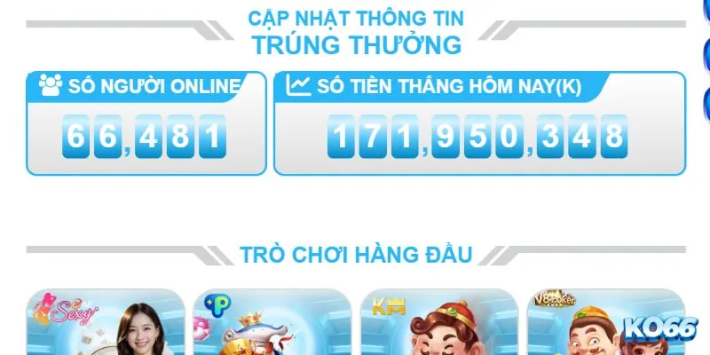 Cách nhận biết trang chính thức của Ko66